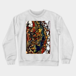 Cubist Bubble Art Crewneck Sweatshirt